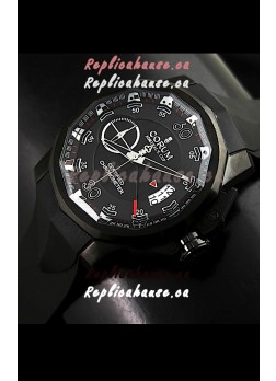 Corum Admiral's Cup Japanese Replica Watch in Black Dial