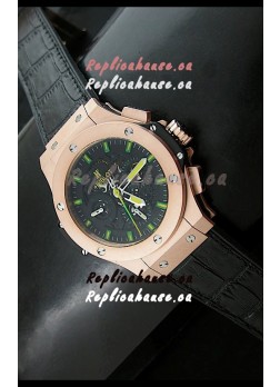 Hublot Big Bang Niemeyer Pink Gold Swiss Watch 