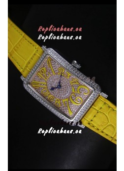 Franck Muller Master of Complications Long Island Ladies Watch in Stainless Steel 