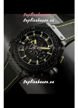 Hublot Big Bang Ayrton Senna Full Carbon Casing Swiss Watch 