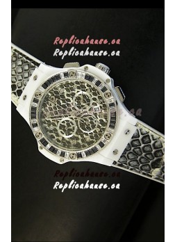 Hublot Big Bang Snow Leopard MARIA HOFL -RIESCH Edition 34MM Watch