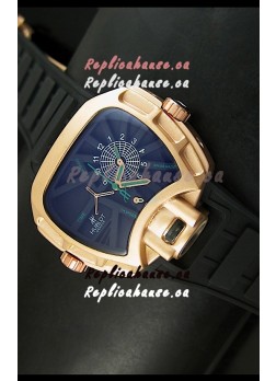 Hublot Big Bang MP 02 Key of Time Edition Japanese Watch in Pink Gold Case
