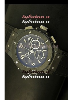 Hublot Big Bang Black Ceramic Case Watch in Quartz Movement