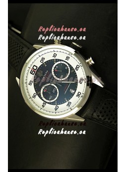 Tag Heuer Carrera Calibre 36 Flyback Black Dial Replica Watch - Quartz Movement