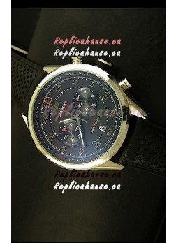 Tag Heuer Carrera Calibre 36 Flyback Black Dial Replica Watch - Quartz Movement