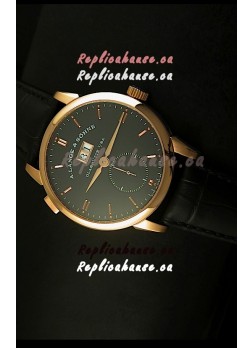 A.Lange & Sohne Reguliert Manual Handwind Watch in Pink Gold Case