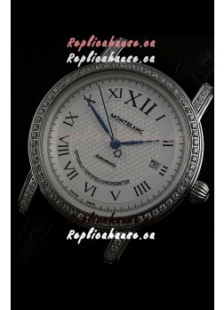 Mont Blanc Swiss Automatic Watch in Stainless Steel