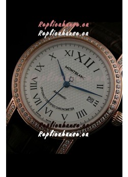 Mont Blanc Swiss Automatic Watch in Rose Gold