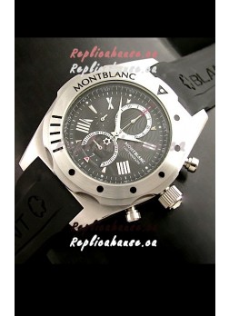 Mont Blanc Star Japanese Watch in Black Dial