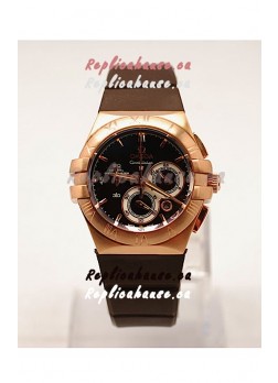 Omega Constellation Ladies Chronograph Replica Watch - 35MM
