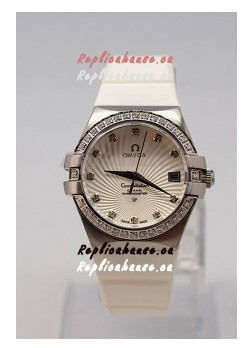 Omega Constellation Ladies Replica Watch - Steel Case - 35MM