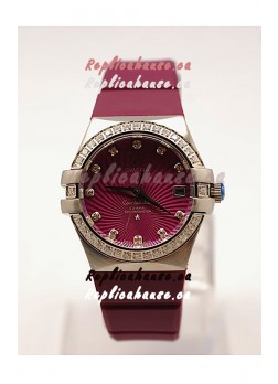 Omega Constellation Ladies Replica Watch - Steel Case - 35MM