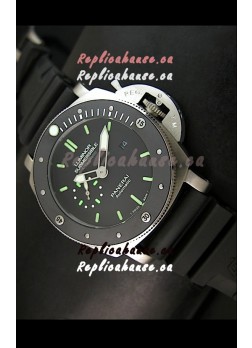 Panerai Luminor Submersible PAM389 Japanese Replica Watch Stainless Steel