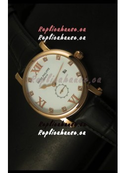 Patek Philippe Calatrava Rose Gold Diamonds Hour Markers