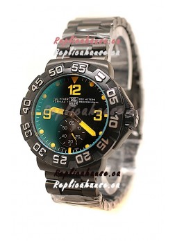 Tag Heuer Professional Formula 1 Japanese Replica Watch in Black Dial