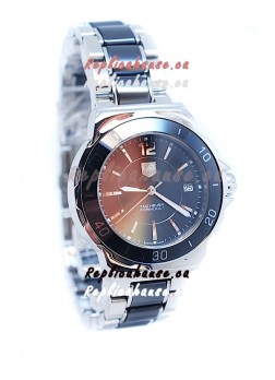 Tag Heuer Formula 1 Quartz Steel Black Ceramic Watch in Black Dial