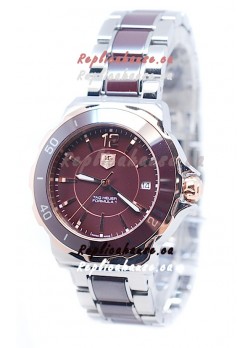 Tag Heuer Formula 1 Quartz Brown Ceramic Bezel Watch
