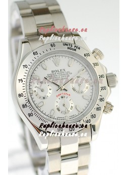 Rolex Daytona Silver Ladies Replica Watch
