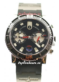 Ulysse Nardin Maxi Marine Diver Chronograph Swiss Replica Watch 