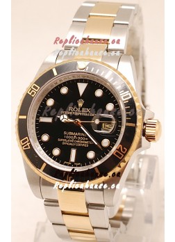 Rolex Submariner Two Tone Japanese Replica Watch