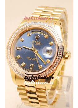 Rolex Day Date II Gold Japanese Replica Watch