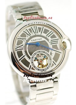 Ballon Bleu De Cartier flying Tourbillon Japanese Replica Watch