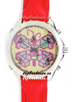 Jacob & Co. The Five Time Zone Butterfly Swiss Replica Watch