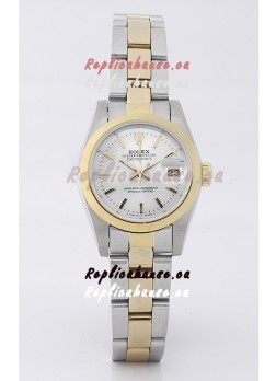 Rolex DateJust Two Tone Lady's Replica Watch