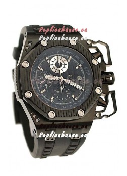 Audemars Piguet Royal Oak Offshore Survivor Swiss Chronograph Watch in Black