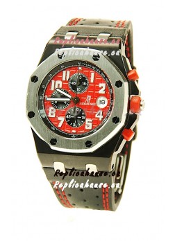 Audemars Piguet Royal Oak Offshore End of Days Japanese Watch in Red Dial
