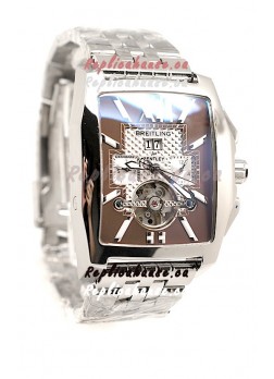 Breitling For Bentley Flying B Japanese Chronograph Watch in Brown Dial