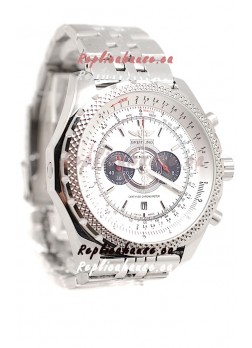 Breitling For Bentley Supersports Japanese Replica Watch in White Dial