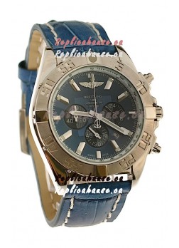 Breitling 1884 Chronometre Japanese Replica Watch in Blue