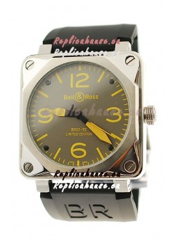 Bell and Ross BR01-92 Limited Edition Japanese Steel Watch