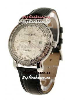 Vacheron Constantin Geneve Japanese Replica Watch in Roman Hour Markers