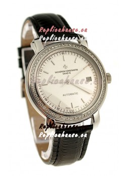 Vacheron Constantin Geneve Japanese Replica Watch in Stick Hour Markers