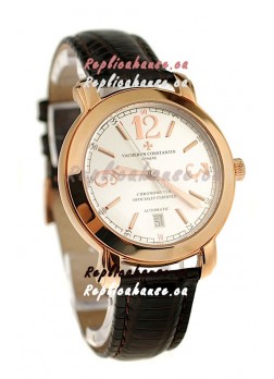 Vacheron Constantin Geneve Japanese Replica Gold Watch 