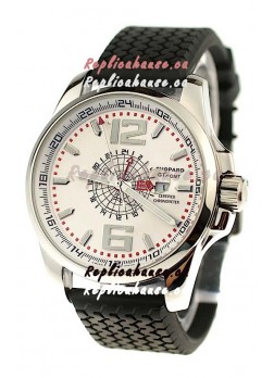 Chopard 1000 Miglia GT XL GMT Japanese Replica Watch in White Dial