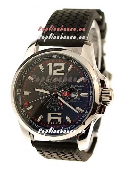 Chopard 1000 Miglia GT XL GMT Japanese Replica Watch in Black Dial