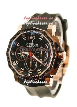 Corum Admiral Cup Challenge Swiss Replica Watch in Black