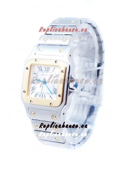 Cartier Santos 100 Two Tone Replica Watch