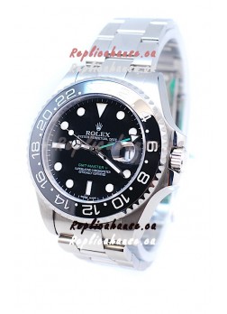 Rolex GMT Masters II 2011 Edition Swiss Replica Watch in Cerarmic Bezel