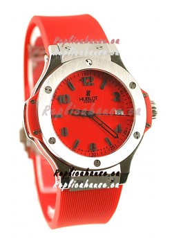 Hublot Big Bang Red Japanese Replica Watch in Swiss Casing