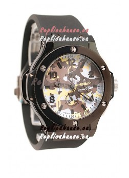 Hublot Big Bang Commando White Camouflage Japanese Watch