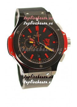 Hublot Big Bang Red Devil Swiss Watch in Ceramic Case