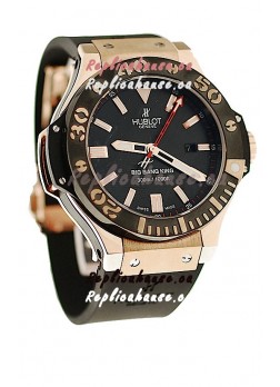 Hublot Big Bang King Swiss Watch in Pink Gold