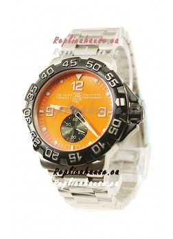 Tag Heuer Professional Formula 1 Japanese Replica Watch in Orange Dial