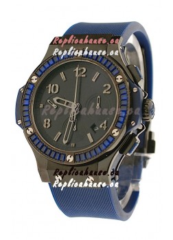 Hublot Big Bang Dark Blue Tutti Fruitti Swiss Replica Watch