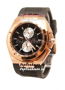 IWC Ingenieur Chronograph Japanese Gold Watch