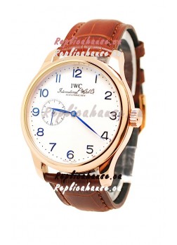 IWC Portugese Automatic Gold Replica Watch